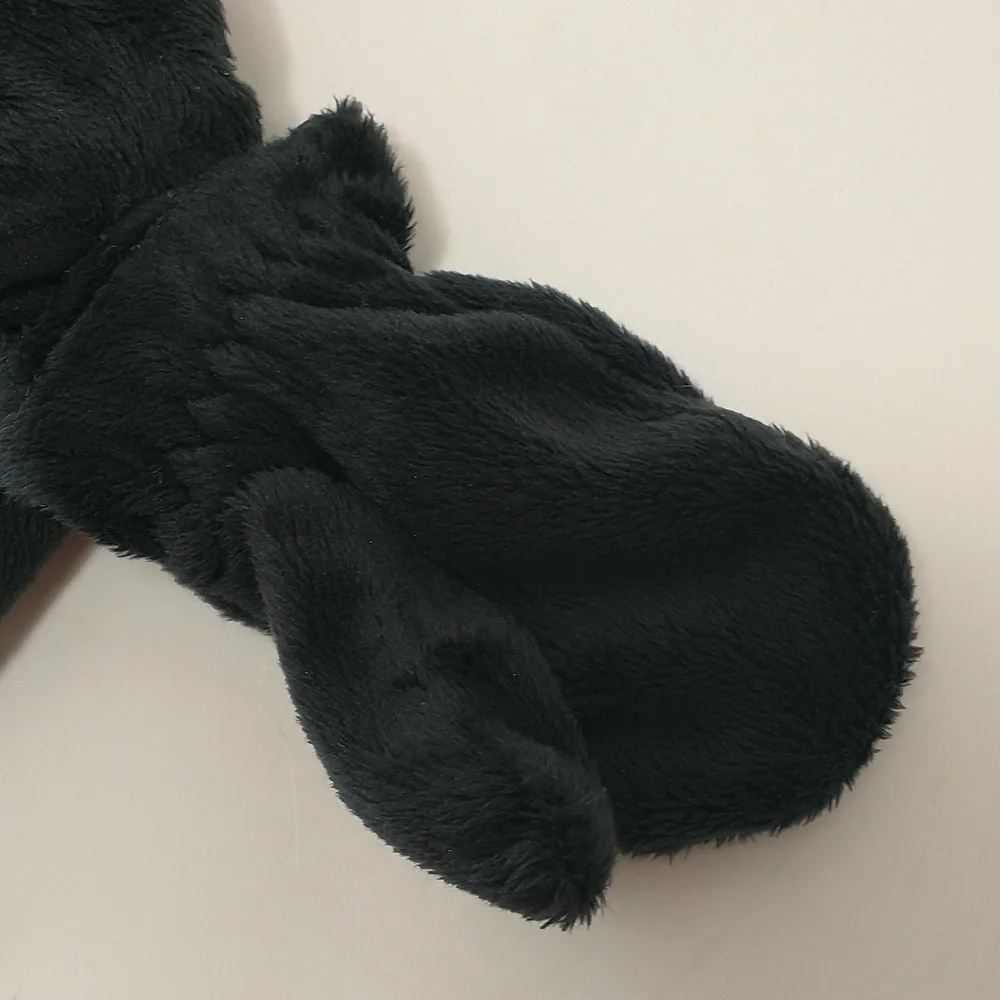 NWT‎ Columbia Hat And Mitten Set, Black And Gray, Toddler Size One Fits All